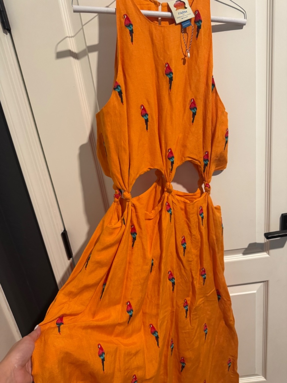 Farm Rio Parrot Halter Dress - Picture 5 of 5